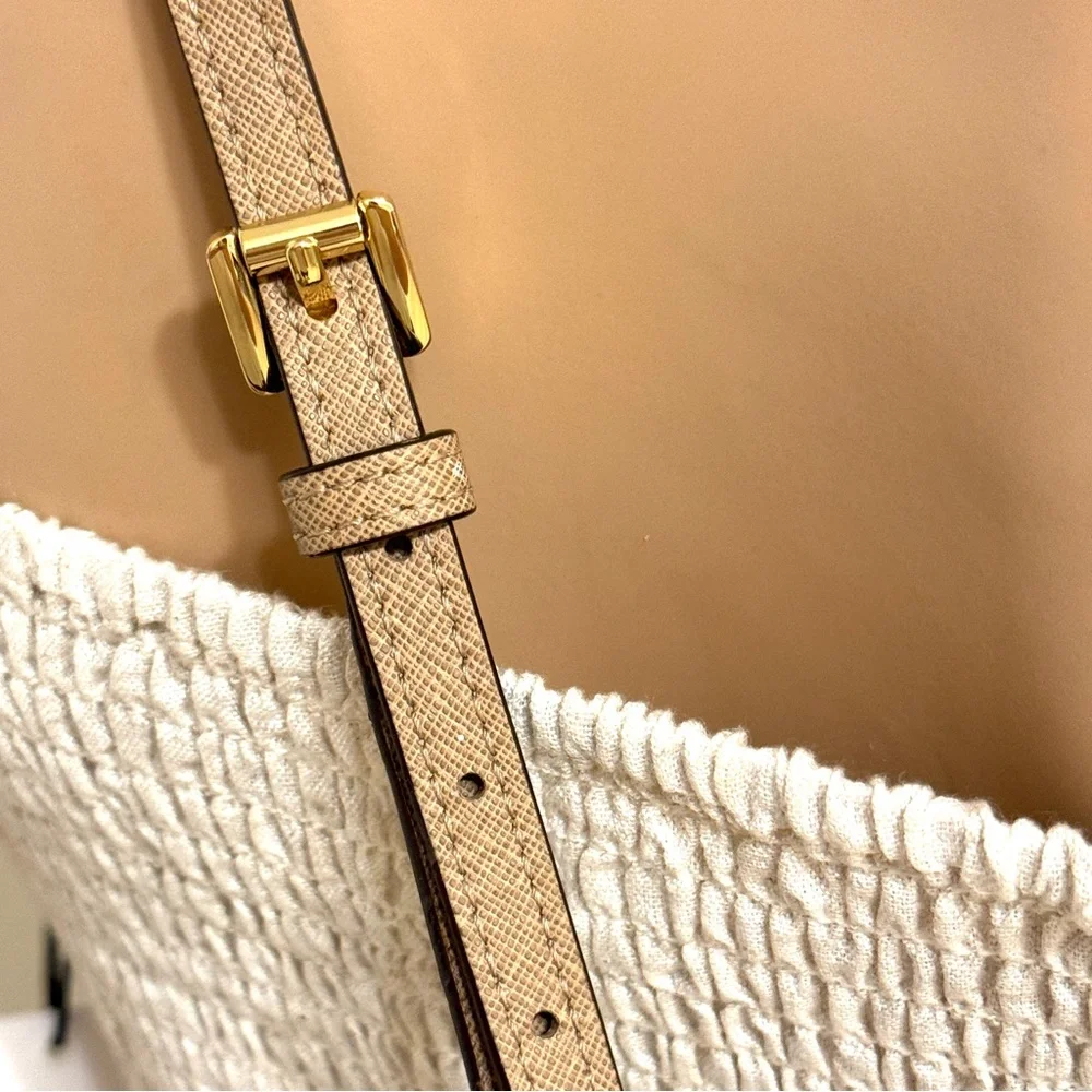 Michael Kors Brown Leather Crossbody Handbag Wallet - Picture 3 of 12
